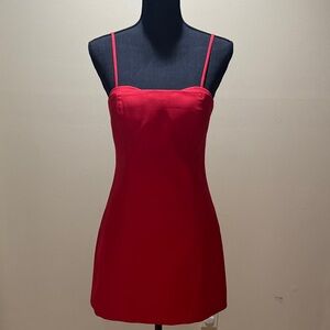 Madison Red Mini Dress